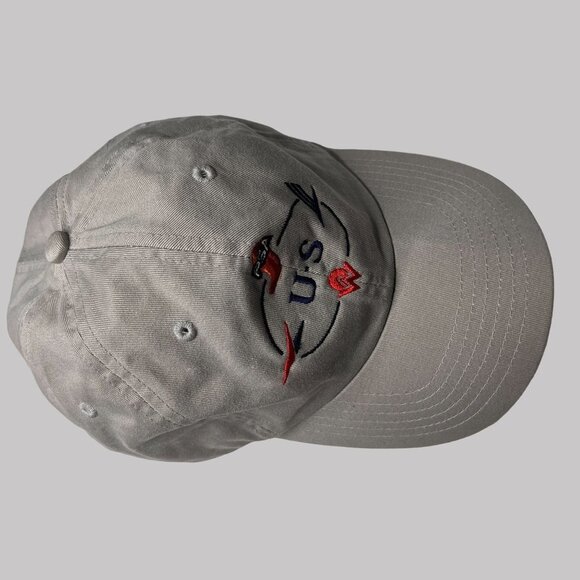 Vintage 80s PSA America Air West US Air Hat Airline Mechanics Services Cap Mens - Picture 6 of 8